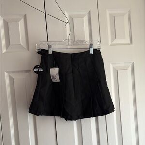 Forever 21 Black Mini Skirt Flared Design